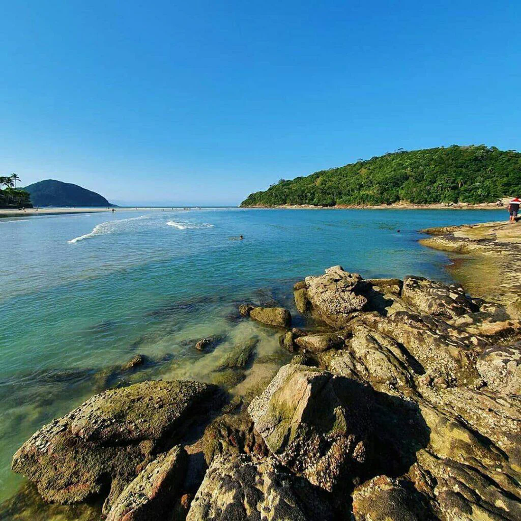 Praia de Pernambuco e Mar Casado