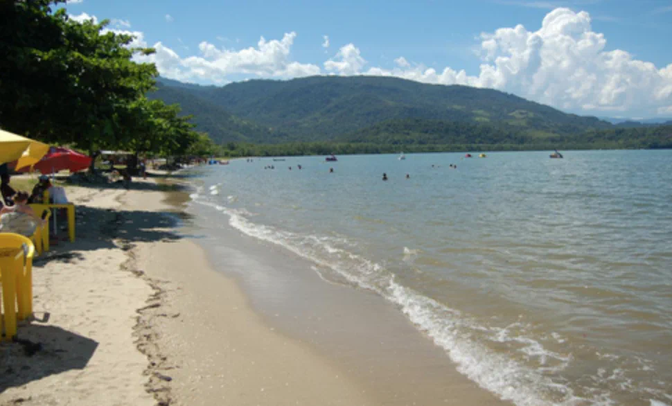 Praia do Jabaquara, em Paraty