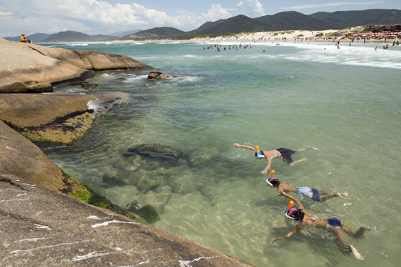 Praia da Joaquina em Florianópolis 