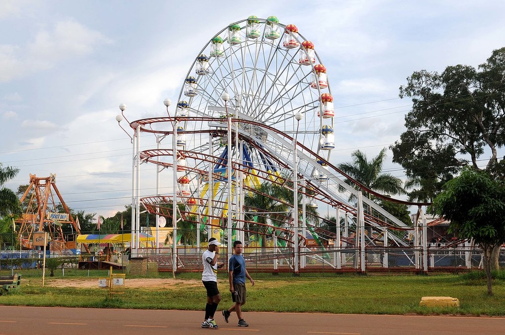 Parque da Cidade Sarah Kubitschek em Brasília no Distrito Federal 