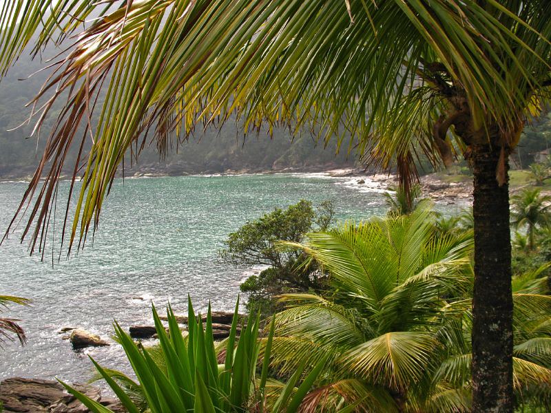 Praia das Calhetas em São Sebastião (SP)