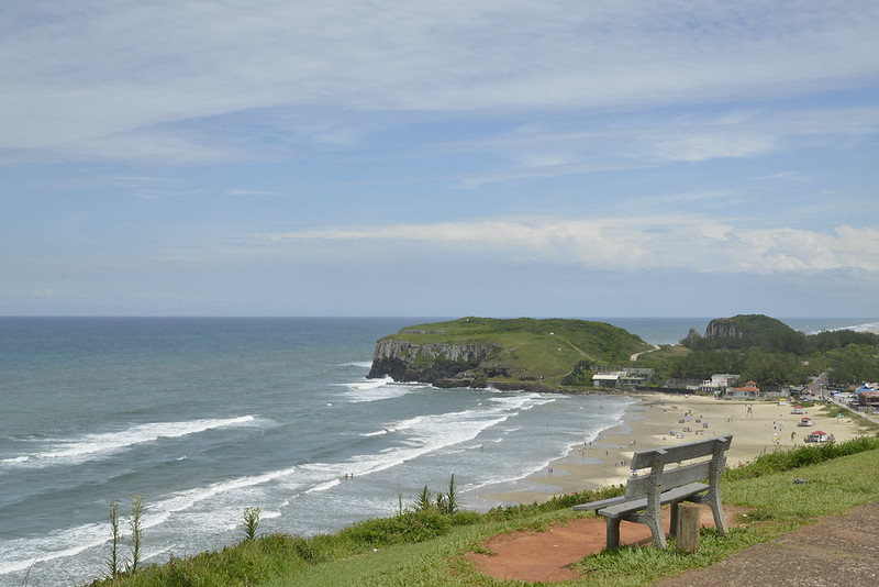 Praia da Cal em Torres no Rio Grande do Sul