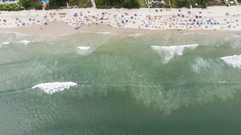 Praia de Juquehy em São Sebastião (SP)