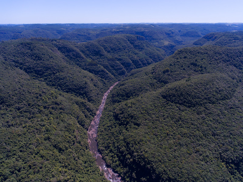 Parque da Ferradura em Canela no Rio Grande do Sul 