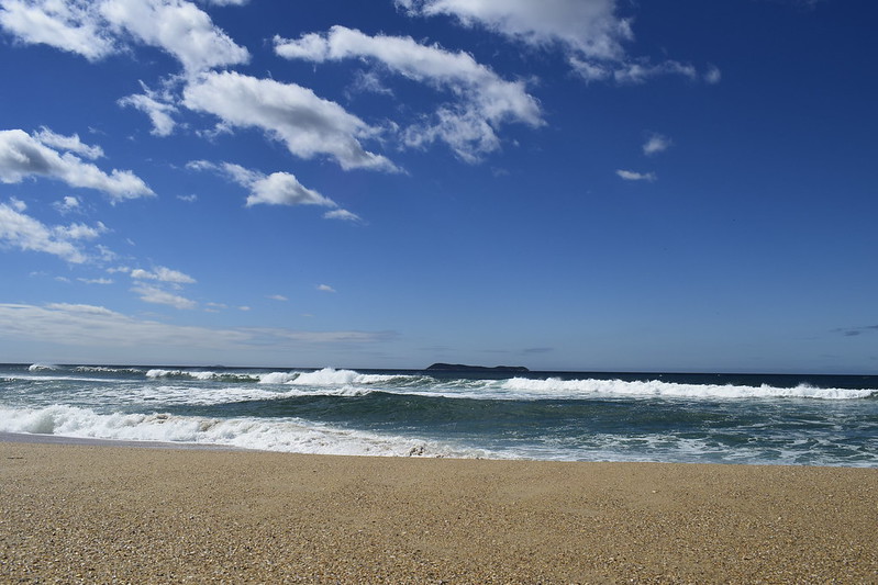 Praia da Gamboa em Garopaba na Santa Catarina