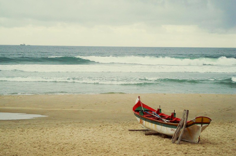 Praia de Siriú em Garopaba na Santa Catarina