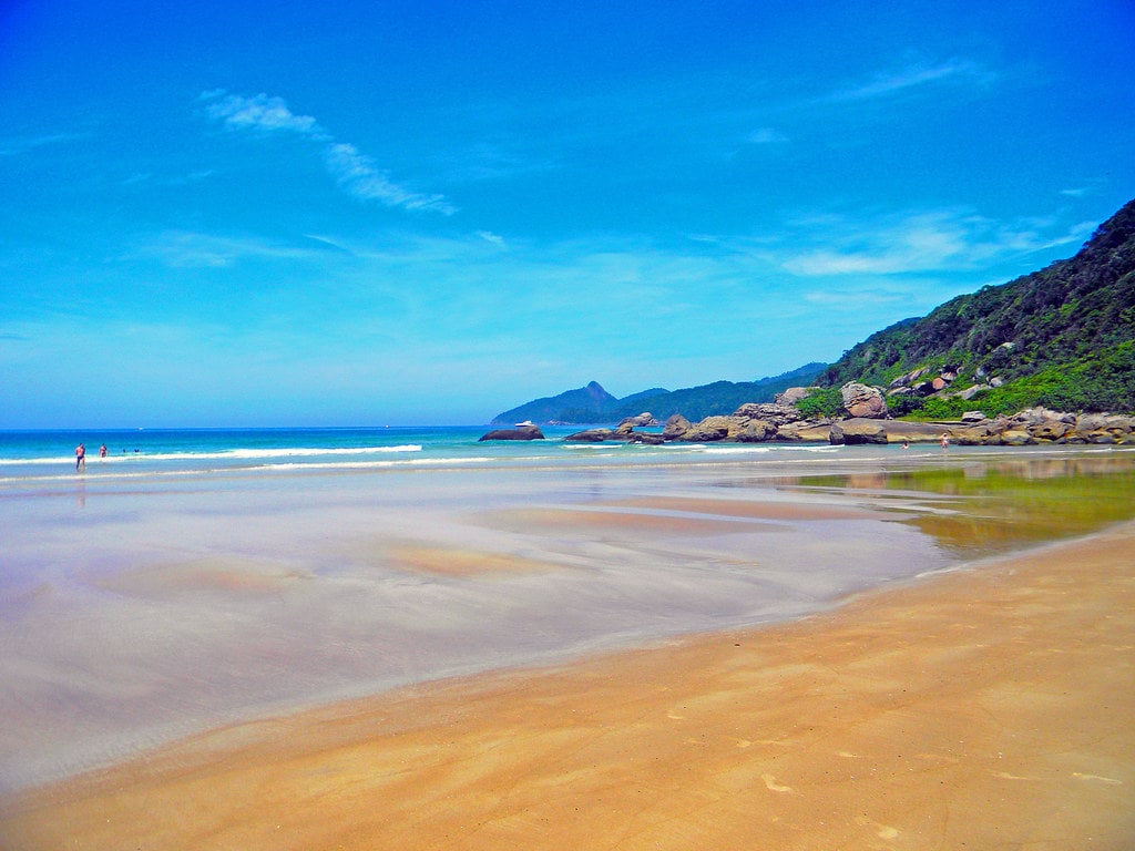 Praia Lopes Mendes em Angra dos Reis no Rio de Janeiro