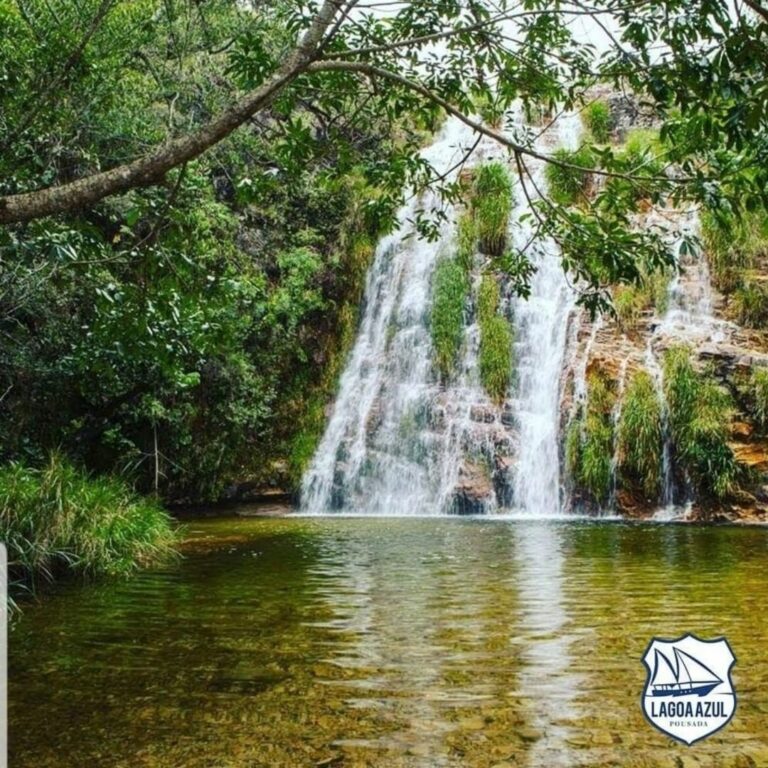 Cachoeira Lagoa Azul em Capitólio em Minas Gerais 