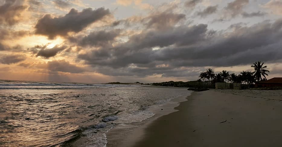 Praia do Presídio em Aquiraz no Ceará