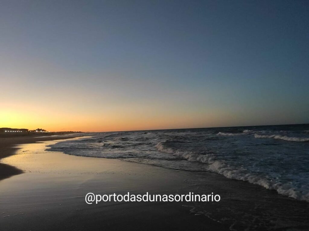 Praia Porto das Dunas em Aquiraz no Ceará