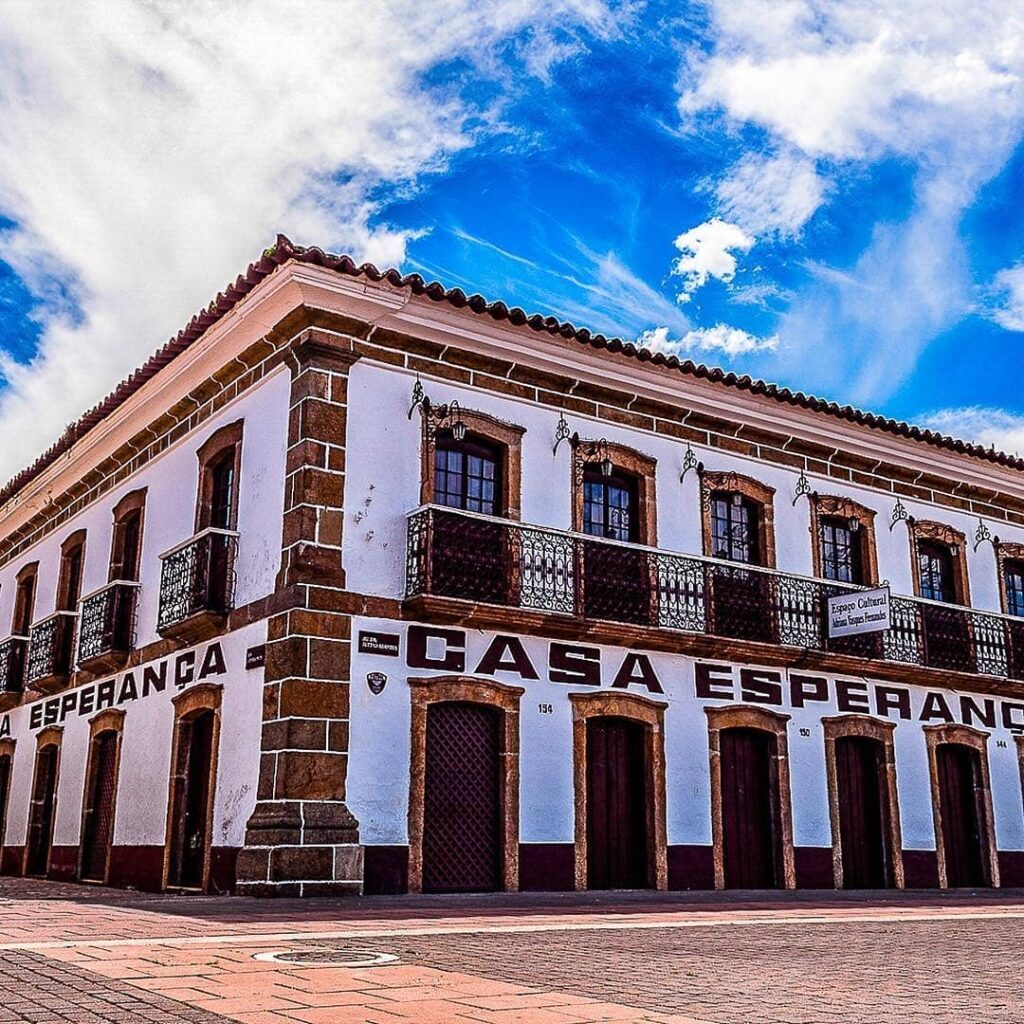 Centro histórico em São Sebastião (SP)