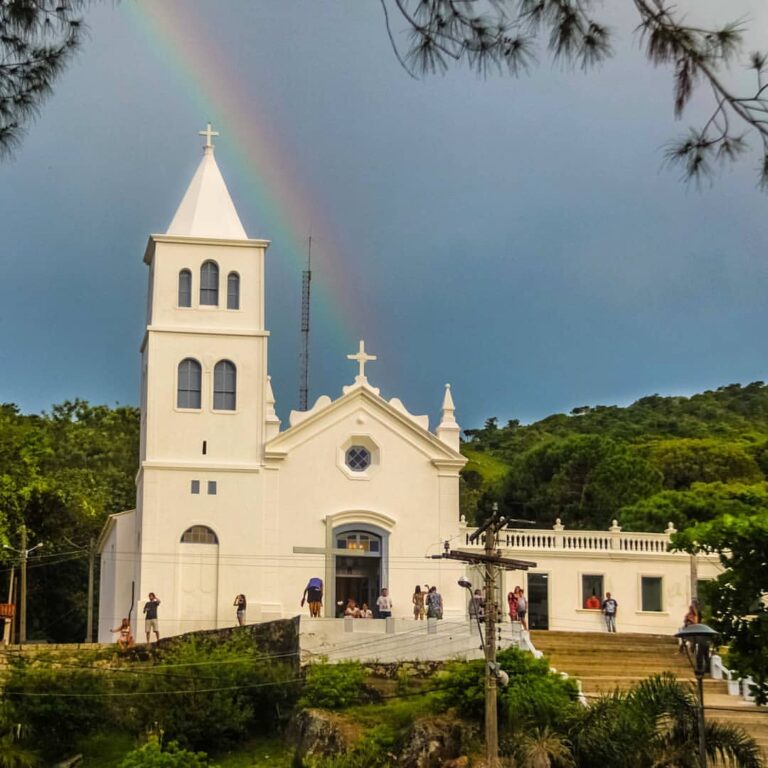 Igreja Matriz São Joaquim em Garopaba na Santa Catarina